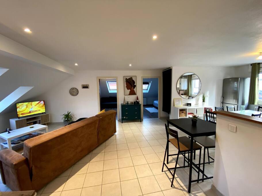 10Min Bus Strasbourg Centre-Parking Prive-Wifi-Tv Apartman Bischheim Kültér fotó